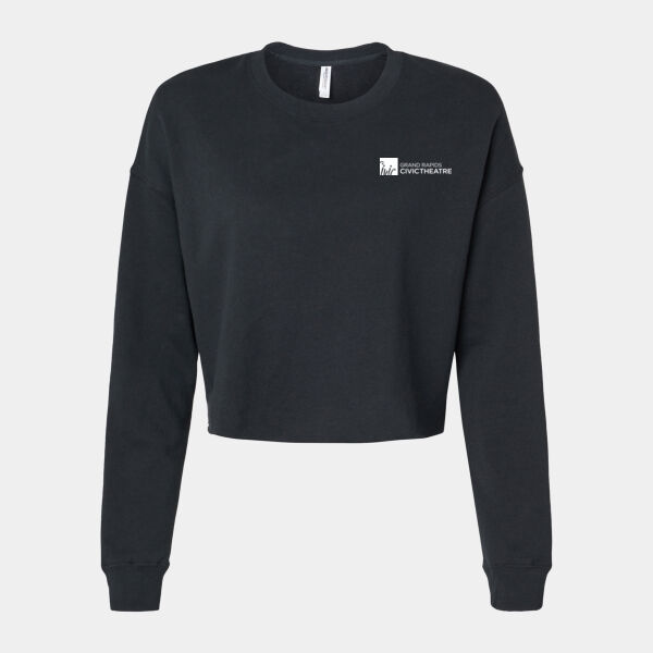 Women's Lightweight Crop Crew Pullover Thumbnail