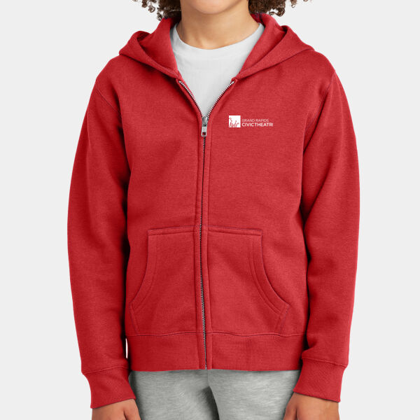 Youth V.I.T. Fleece Full Zip Hoodie Thumbnail